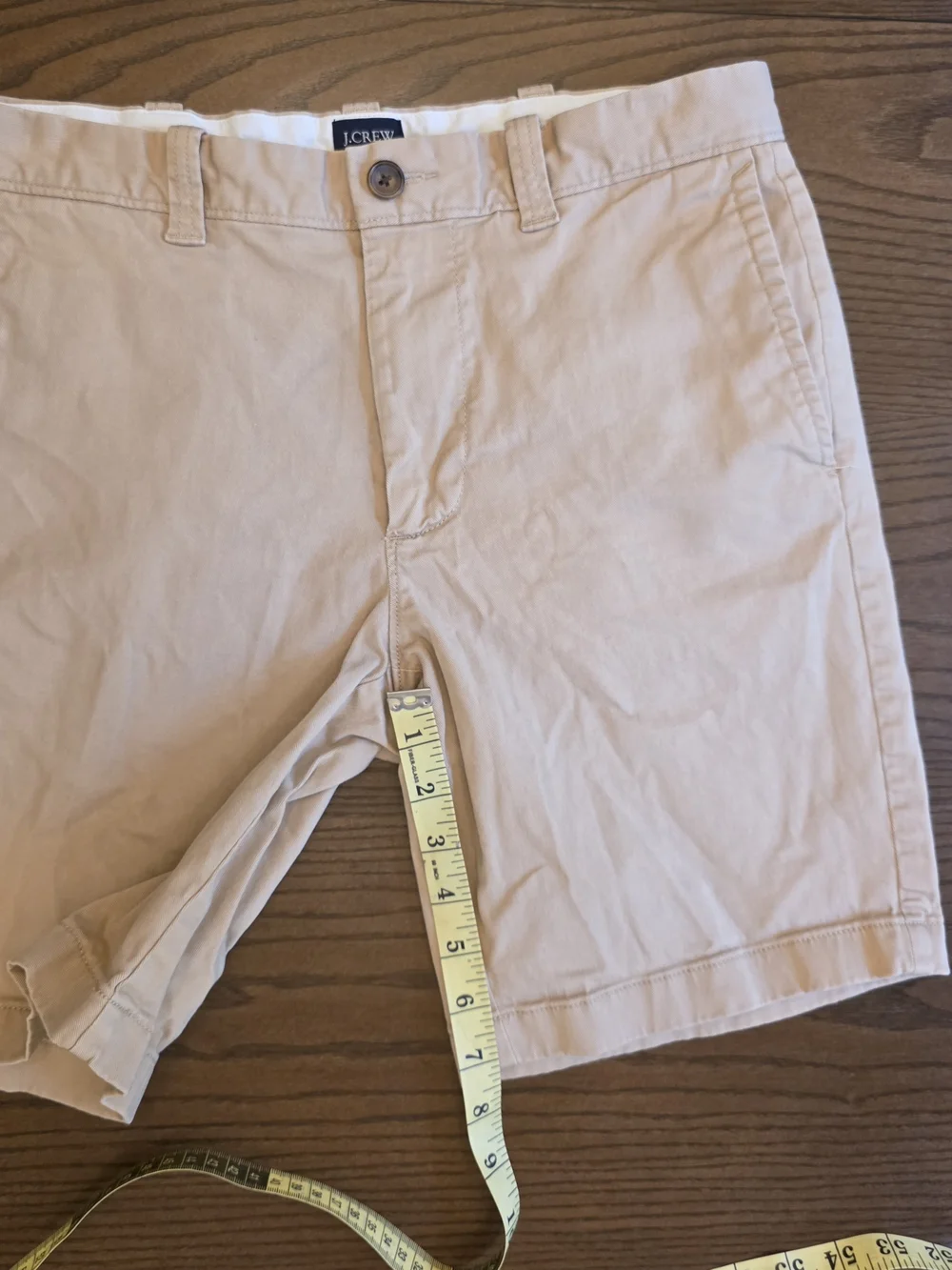 J.Crew Beige Chino Shorts Men's Classic Preppy Coastal Resort Minimalist